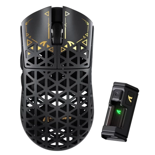 Мышь игровая беспроводная Attack Shark R5 Ultra PAW3950MAX, 42000 dpi, чёрная — купить в Казахстане | neom.kz