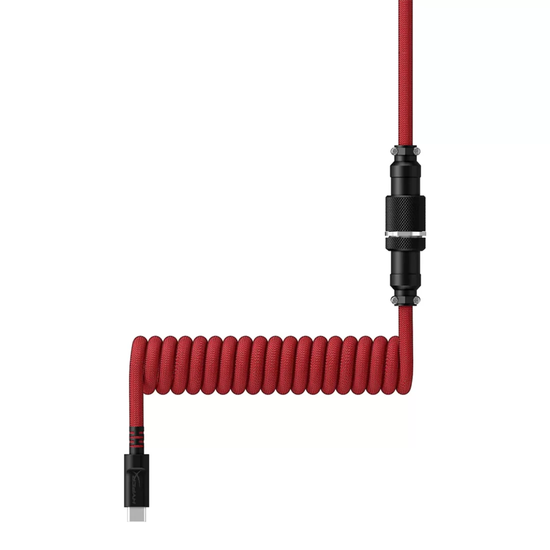 Провод для механической клавиатуры HyperX USB-C Coiled Cable Red-Black 6J677AA – купить недорого с доставкой по Алматы и Казахстану
