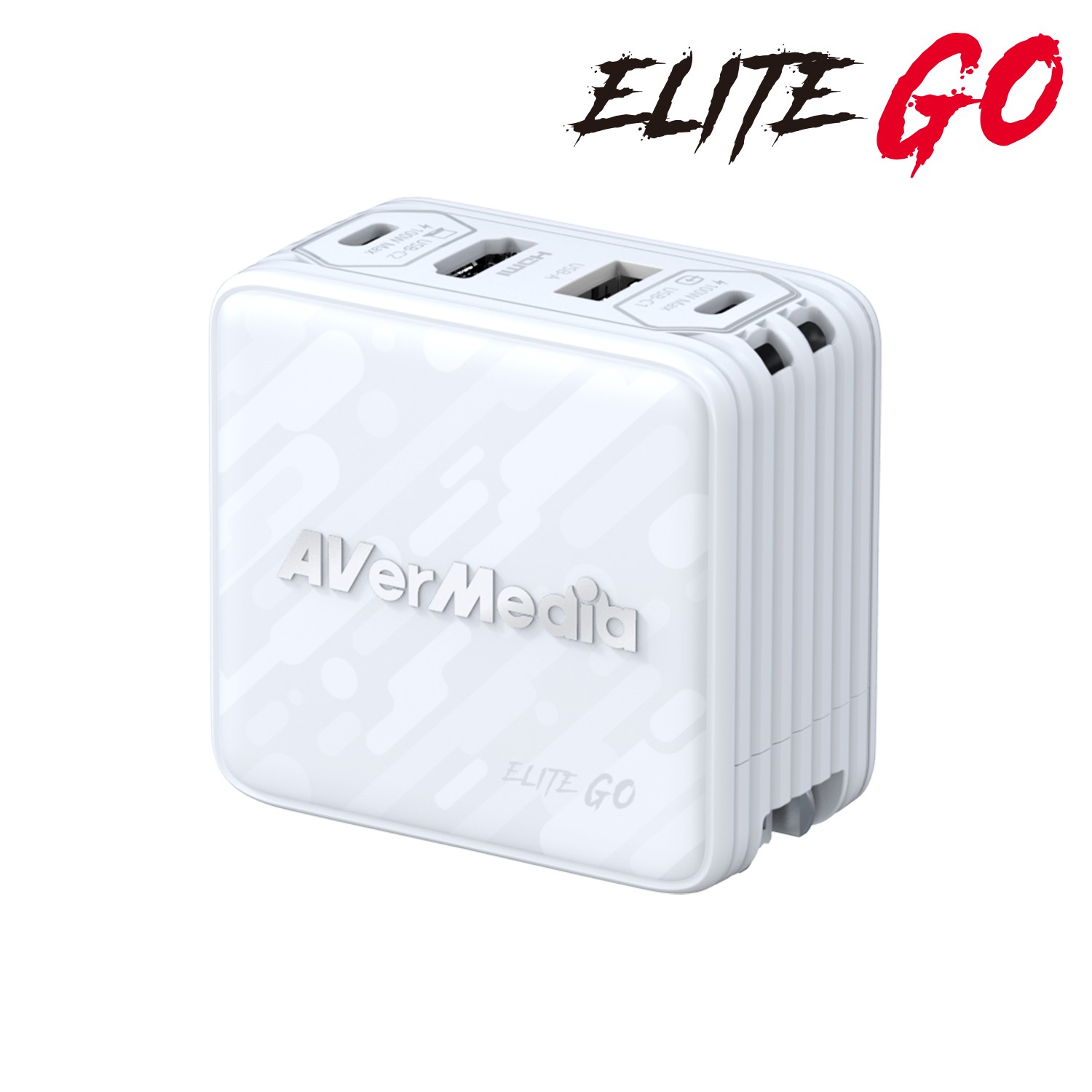 Карта видеозахвата с зарядкой AVerMedia ELITE GO GC313Pro, 1080p60, GaN 100 Вт, белая — купить в Казахстане | neom.kz