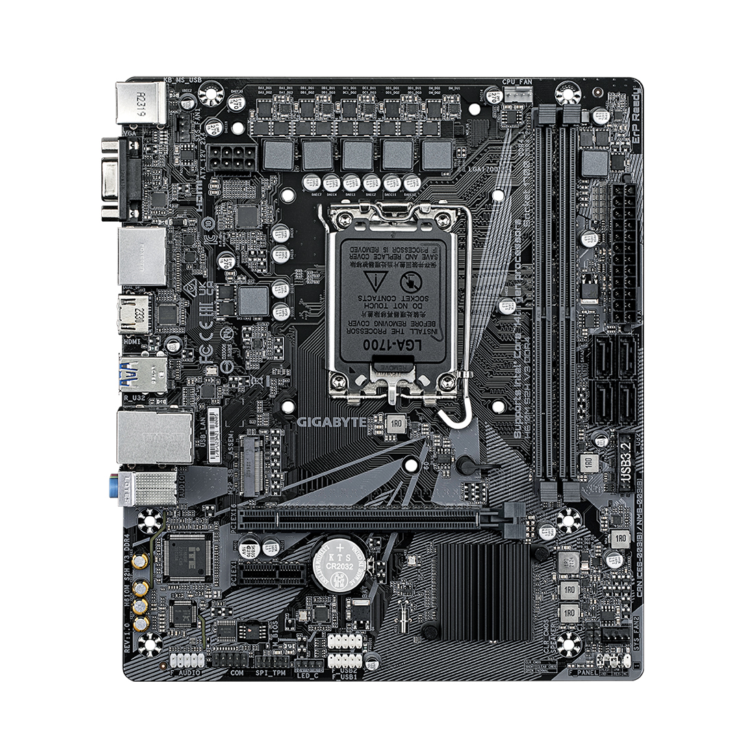 Материнская плата Gigabyte H610M S2H V3 DDR4 фото 2