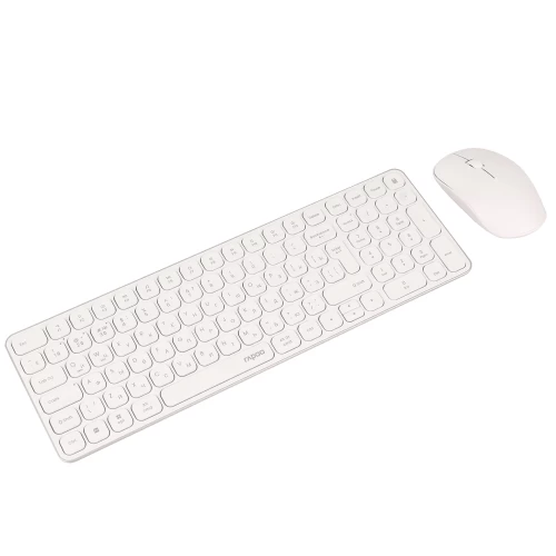 Клавиатура Rapoo 9320M, White, USB + мышь — купить в Казахстане | neom.kz