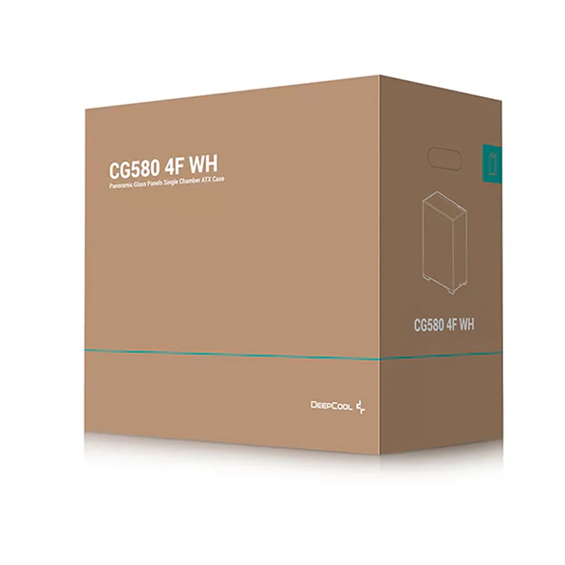 Компьютерный корпус Deepcool CG580 4F WH без Б/П