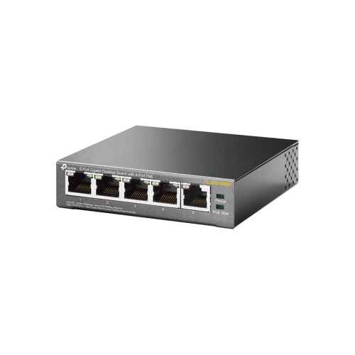 Коммутатор TP-Link TL-SG1005P, 4 порта 1 Гбит/с, PoE, неуправляемый — купить в Казахстане | neom.kz