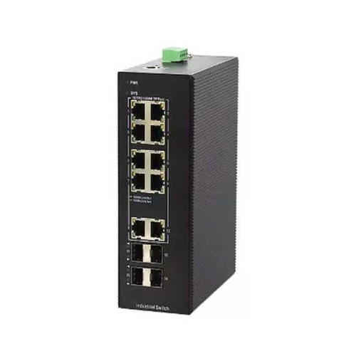Коммутатор BDCOM IES200-V25-4S10T, 10 портов 1 Гбит/с, 4×SFP, управляемый L2 — купить в Казахстане | neom.kz