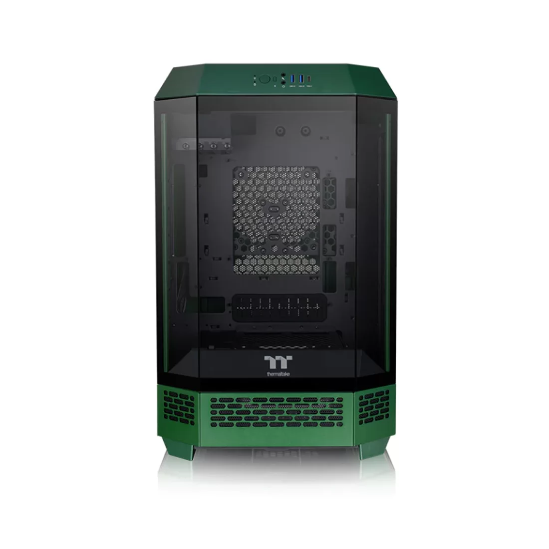 Компьютерный корпус Thermaltake The Tower 300 Racing Green без Б/П фото 3