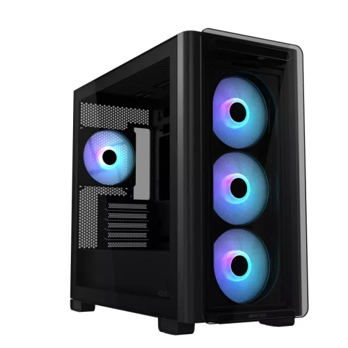 Корпус ASUS A23 PLUS TG ARGB BLACK mATX/mITX/ 90DC00K0-B19010 – купить недорого с доставкой по Алматы и Казахстану