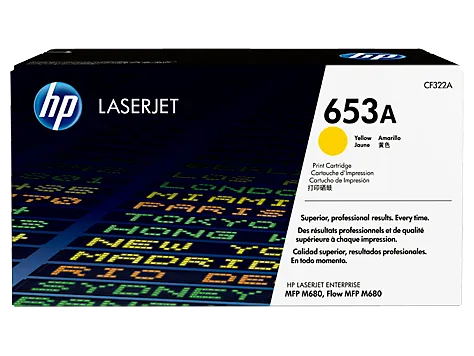 Тонер-картридж HP CF322A, Yellow