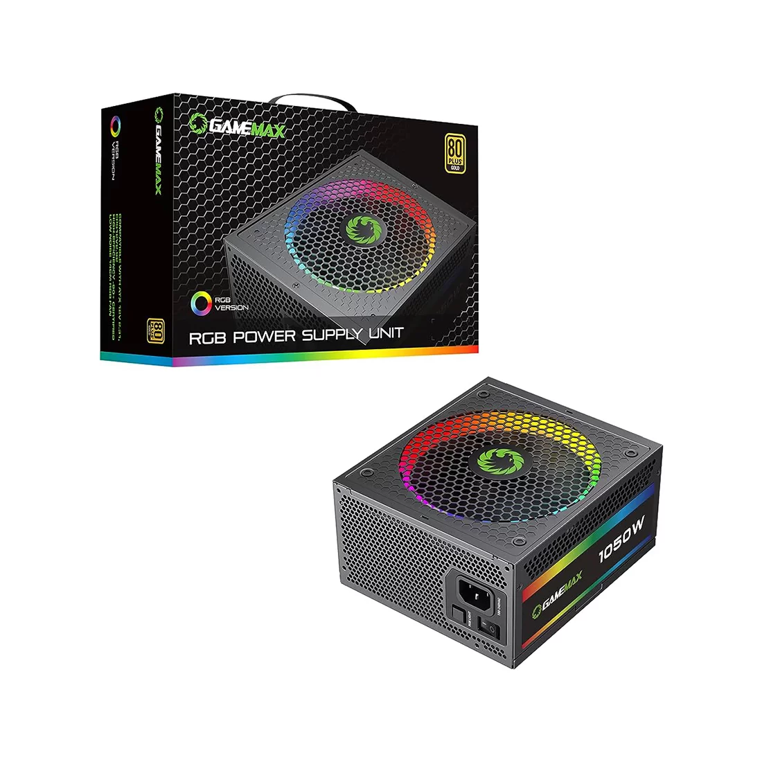 Блок питания Gamemax RGB1050 PRO 5.0 ATX3.0 Gold – купить недорого с доставкой по Алматы и Казахстану фото 3