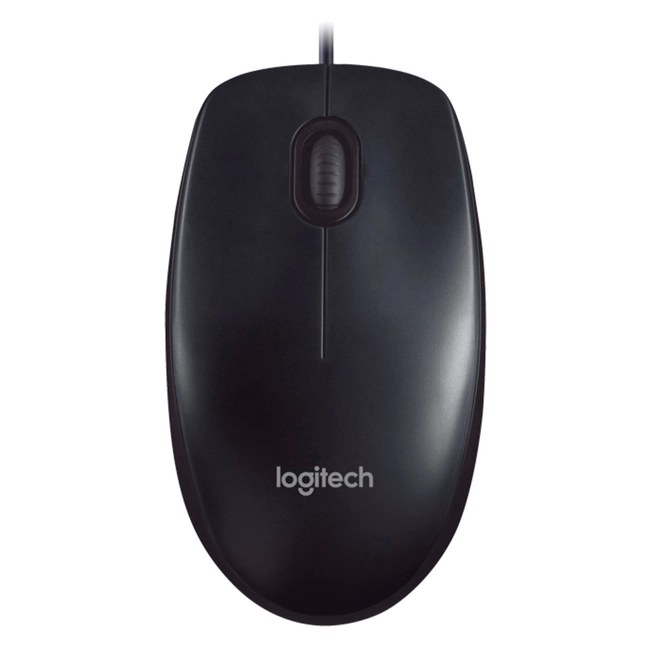 Мышь проводная Logitech M90, серая — купить в Казахстане | neom.kz