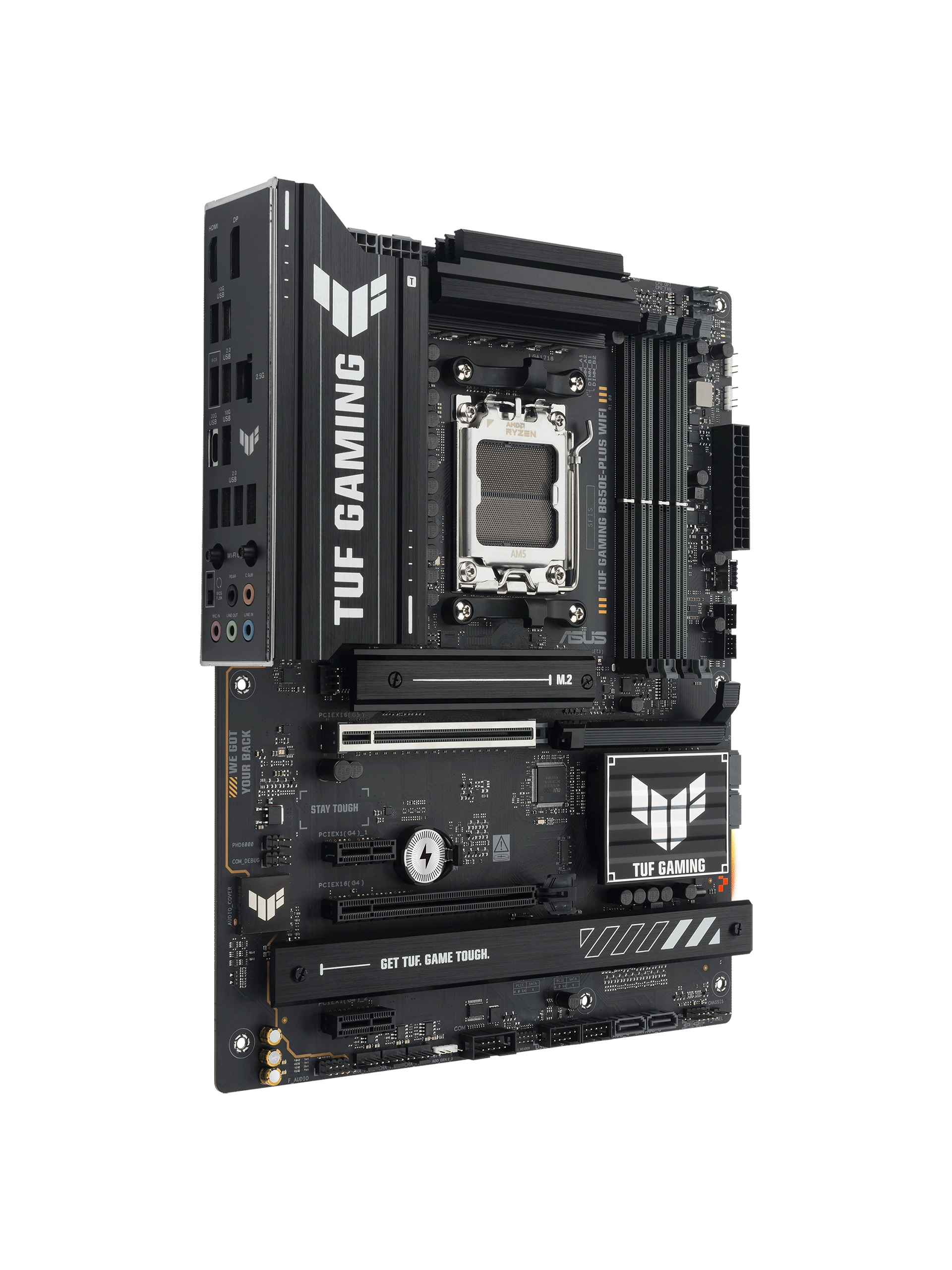 Материнская плата ASUS TUF GAMING B650E-PLUS WIFI AM5 B650 DDR5 ATX фото 2