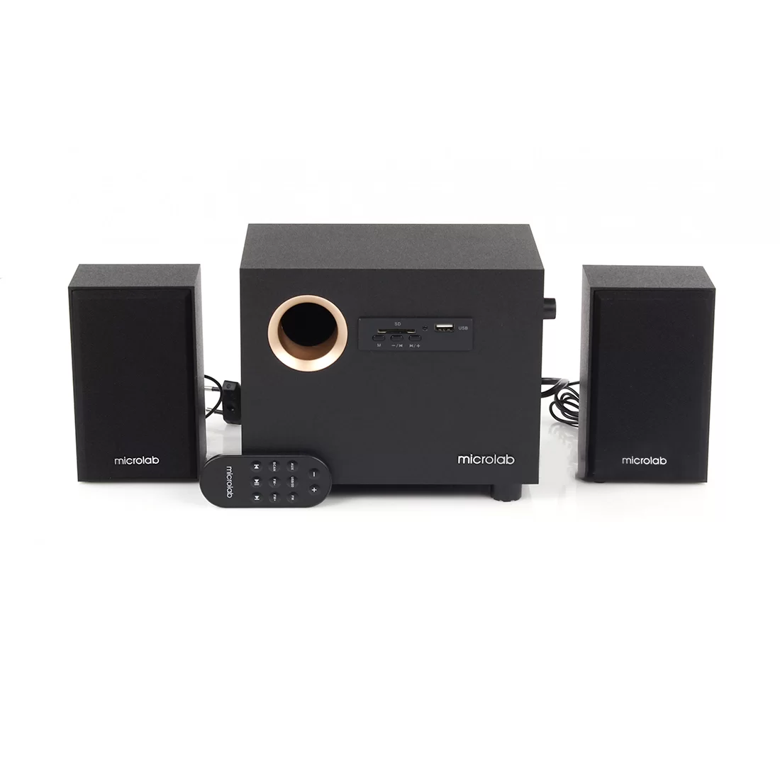 Акустическая система Microlab M-105R Чёрный – купить недорого с доставкой по Алматы и Казахстану