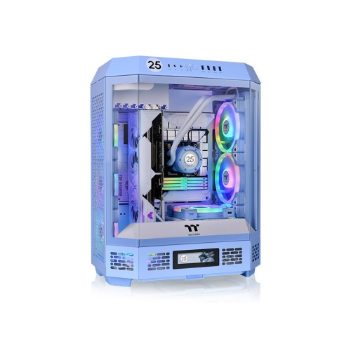 Корпус Thermaltake The Tower 600 Hydrangea Blue, Midi Tower, синий, без БП