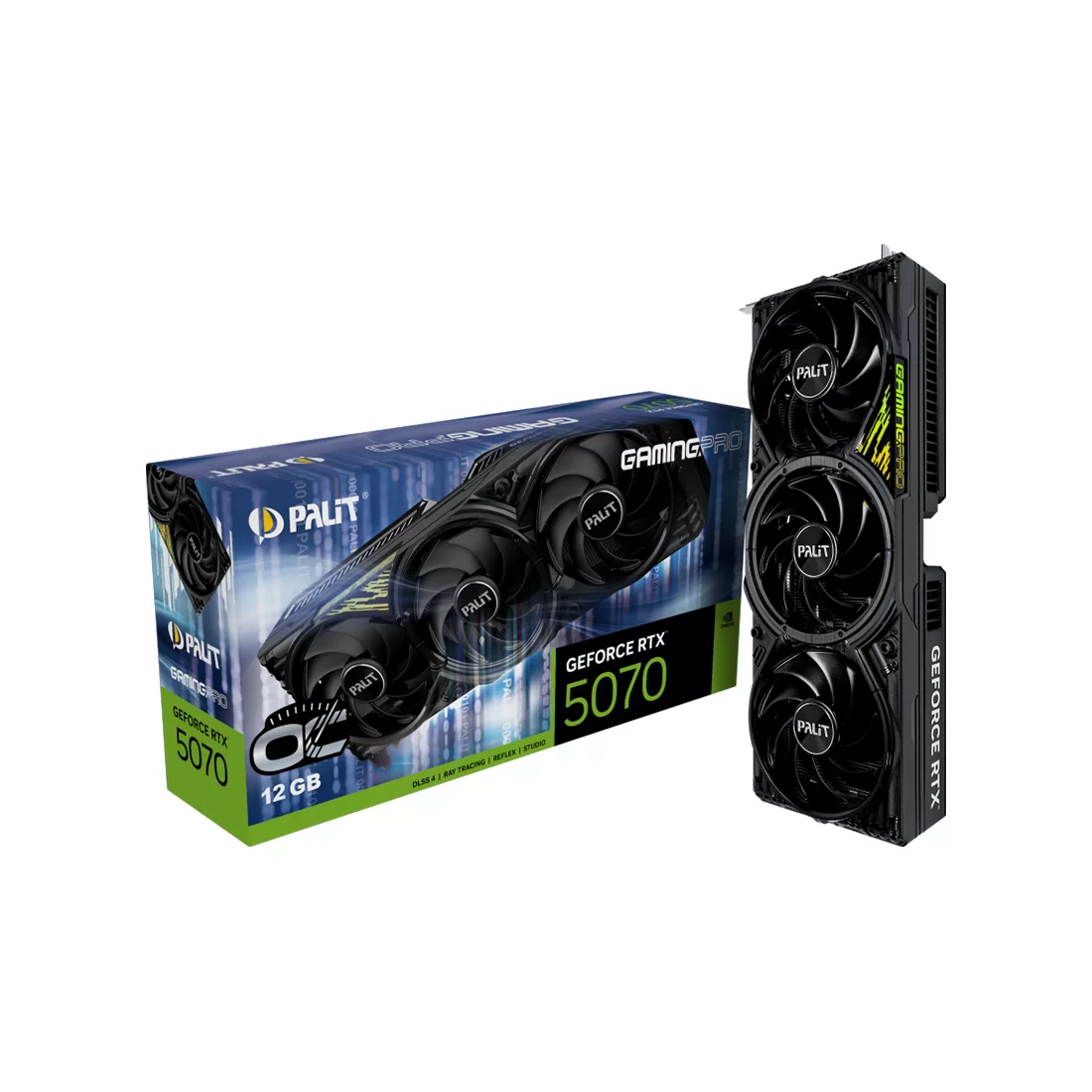 Видеокарта Palit RTX 5070 GamingPro OC, 12 ГБ, GDDR7 фото 3