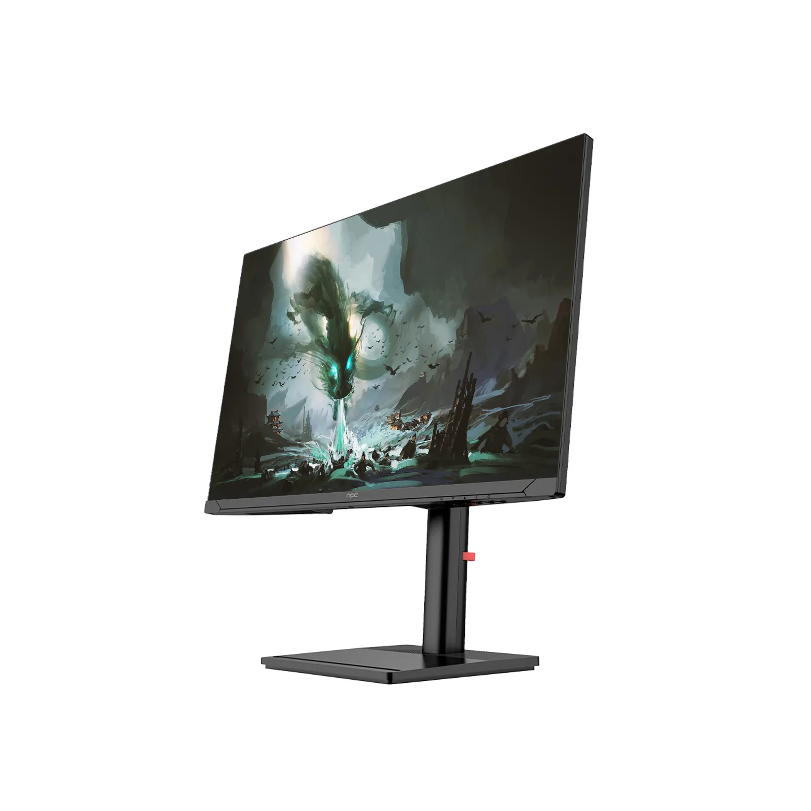 Монитор  27" NPC MD2733-K, FHD IPS, 180Hz, 1ms, 300 cd/m2, 1000:1, DP/HDMI, USB, Pivot, Spk 2x3W – купить недорого с доставкой по Алматы и Казахстану фото 4