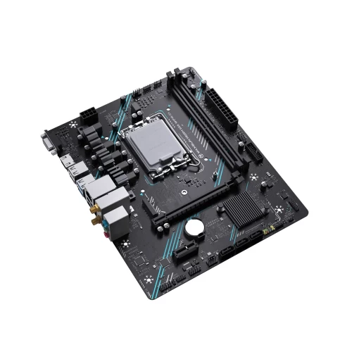 Материнская плата MaxSun MS-H610M 666 WIFI6 D5 LGA1700 H610 DDR5 Micro ATX