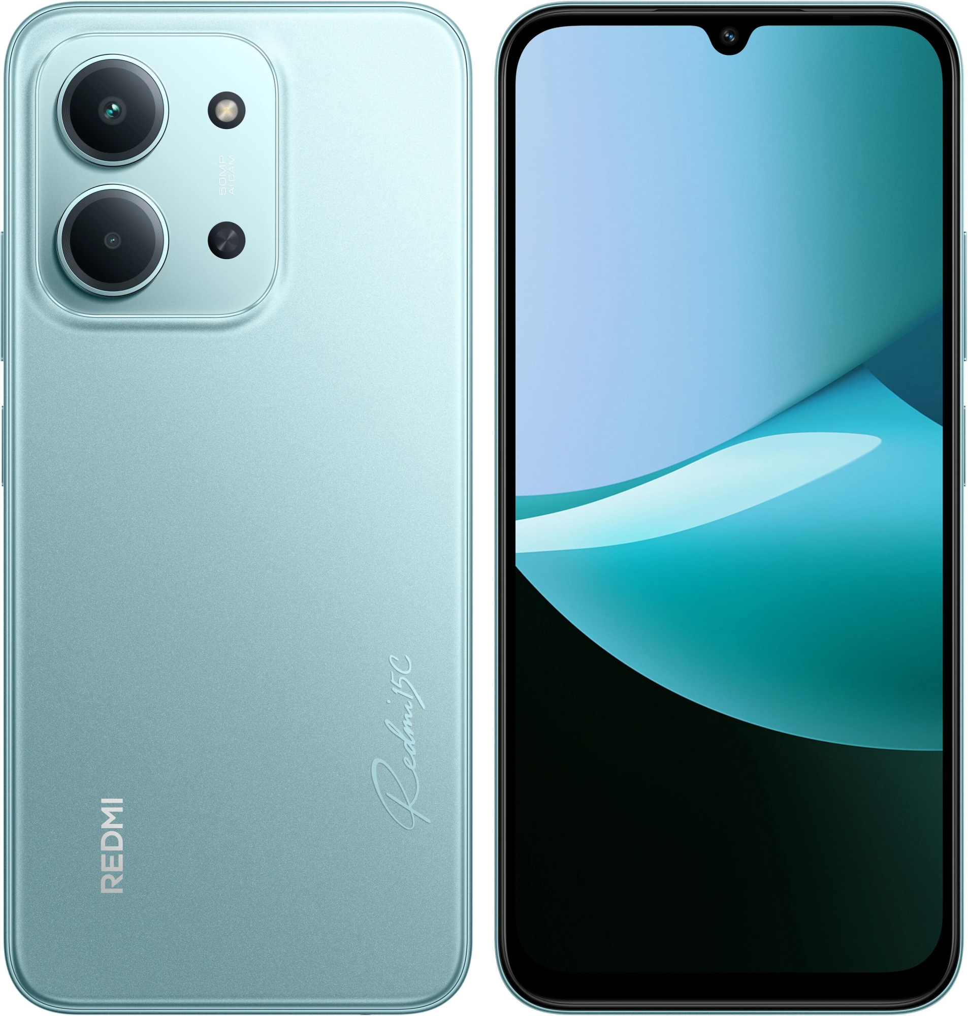 Смартфон Redmi 15C, 4 GB, 128 GB, Mint Green (25078RA3EY)