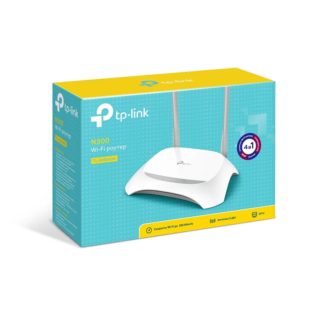Маршрутизатор TP-Link TL-WR840N – купить недорого с доставкой по Алматы и Казахстану фото 3