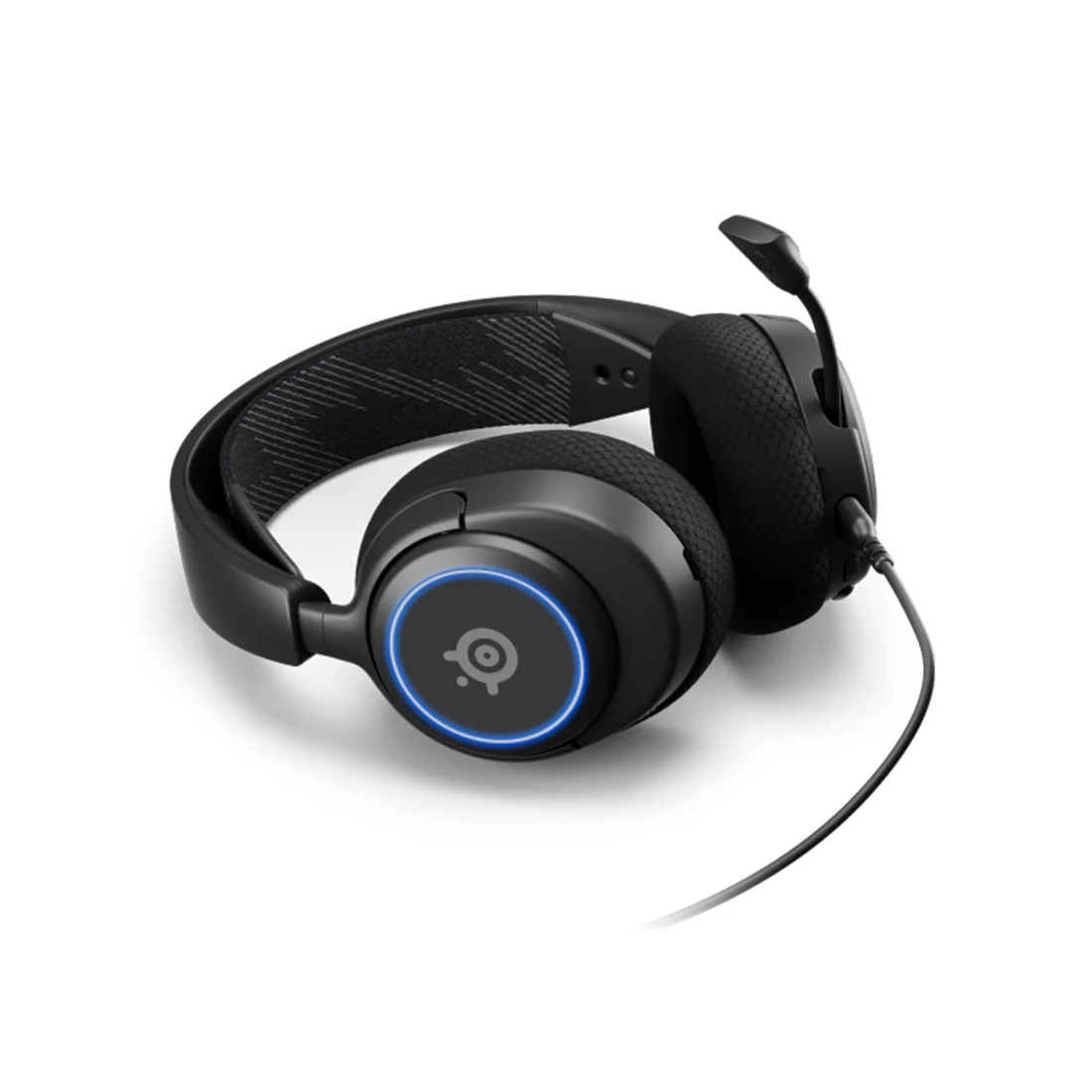 Гарнитура игровая проводная SteelSeries Arctis Nova 3, 40 мм, чёрная – купить недорого с доставкой по Алматы и Казахстану фото 2