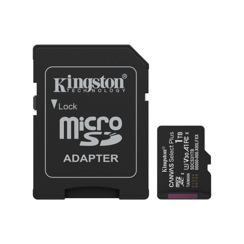 Карта памяти Kingston SDCS3/1TB Canvas Select Plus A1 U3 V30 1TB — купить в Казахстане | neom.kz