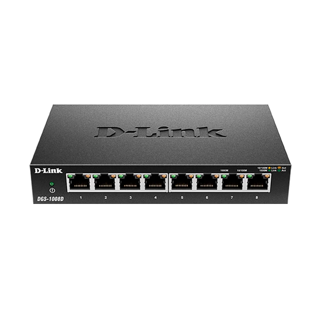 Коммутатор D-Link DGS-1008D/K2A, 8 портов 1 Гбит/с, неуправляемый – купить недорого с доставкой по Алматы и Казахстану фото 2