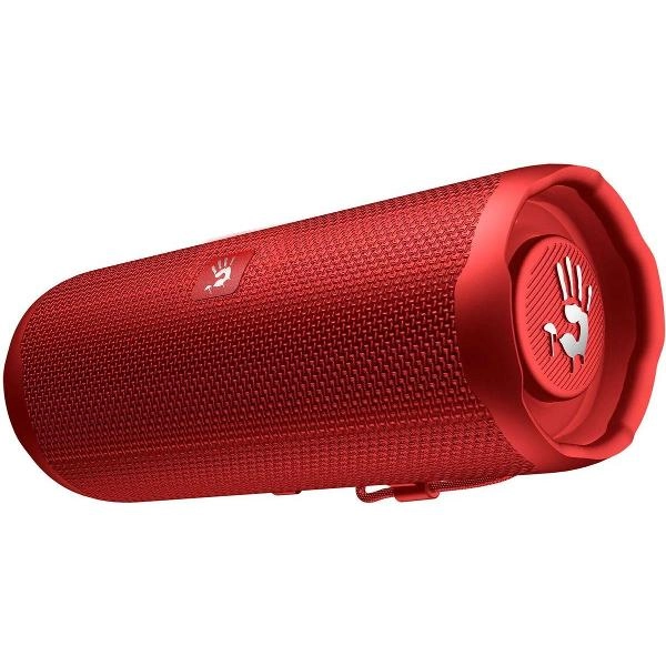 Портативная колонка A4Tech Bloody, 2.0, 35 Вт, Bluetooth, красная (S6 Tube Red)