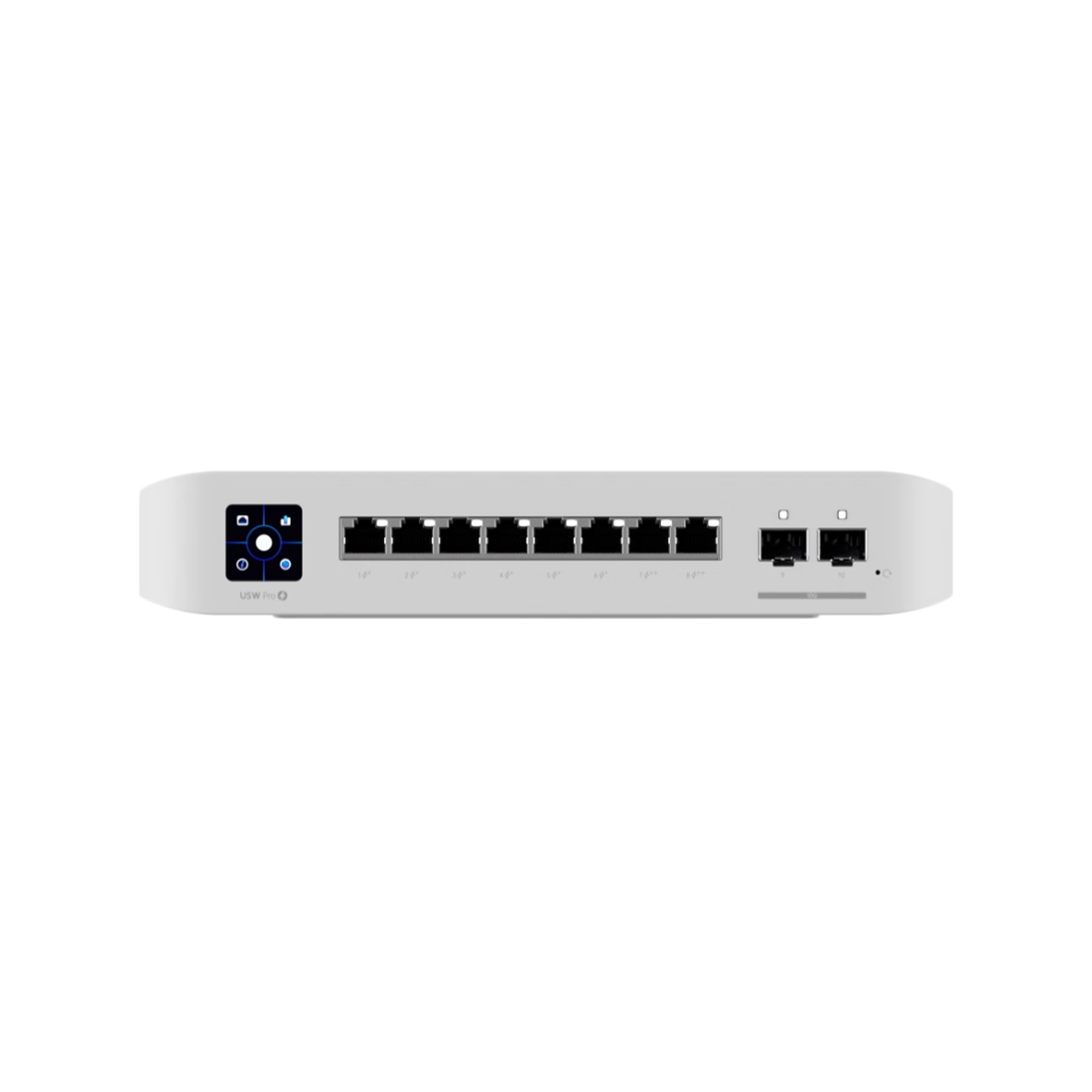 Коммутатор Ubiquiti USW-Pro-8-PoE, 8 портов 1 Гбит/с, 2×SFP+, PoE+, управляемый L2 – купить недорого с доставкой по Алматы и Казахстану
