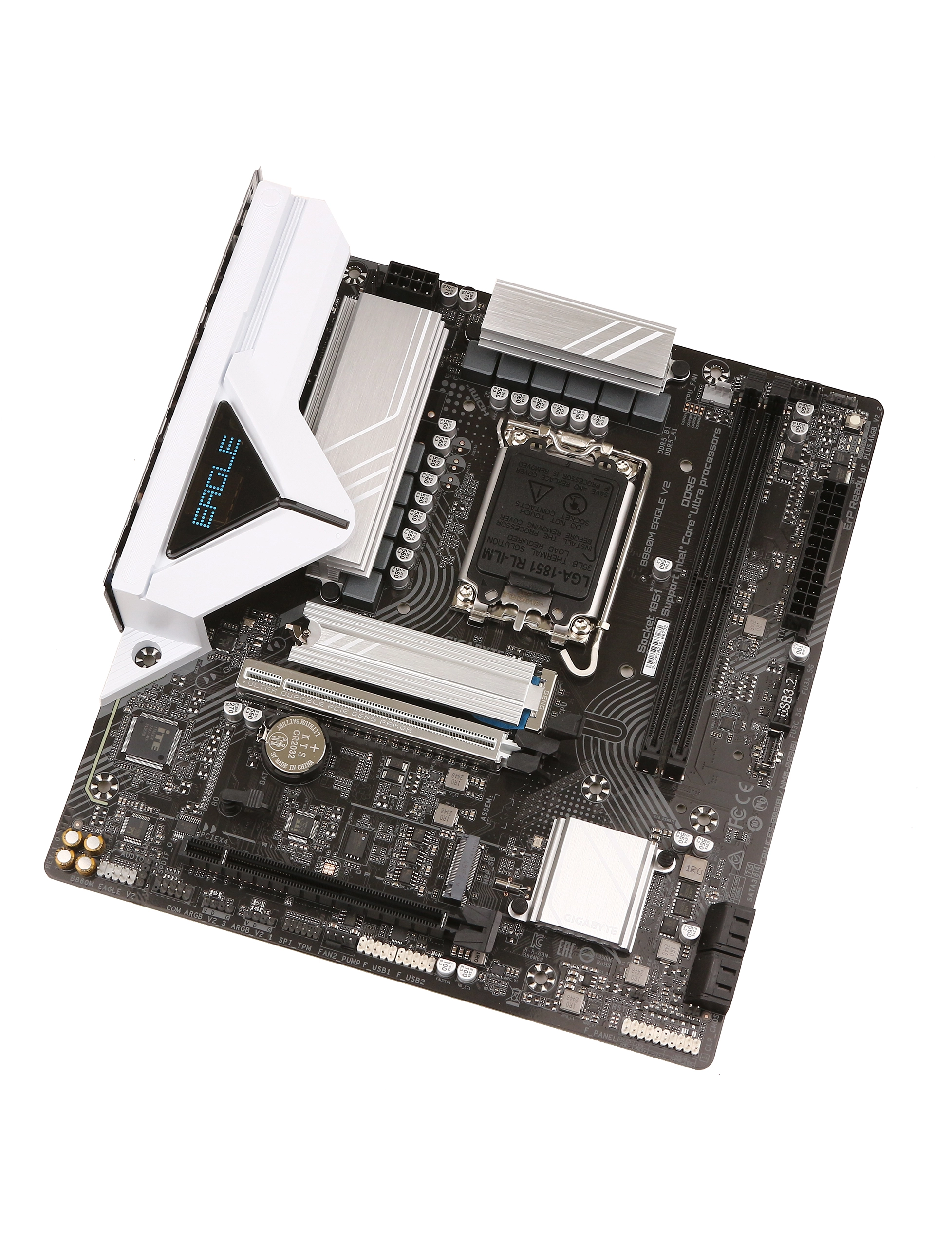Материнская плата Gigabyte B860M EAGLE V2 LGA1851 B860 DDR5 Micro ATX фото 3
