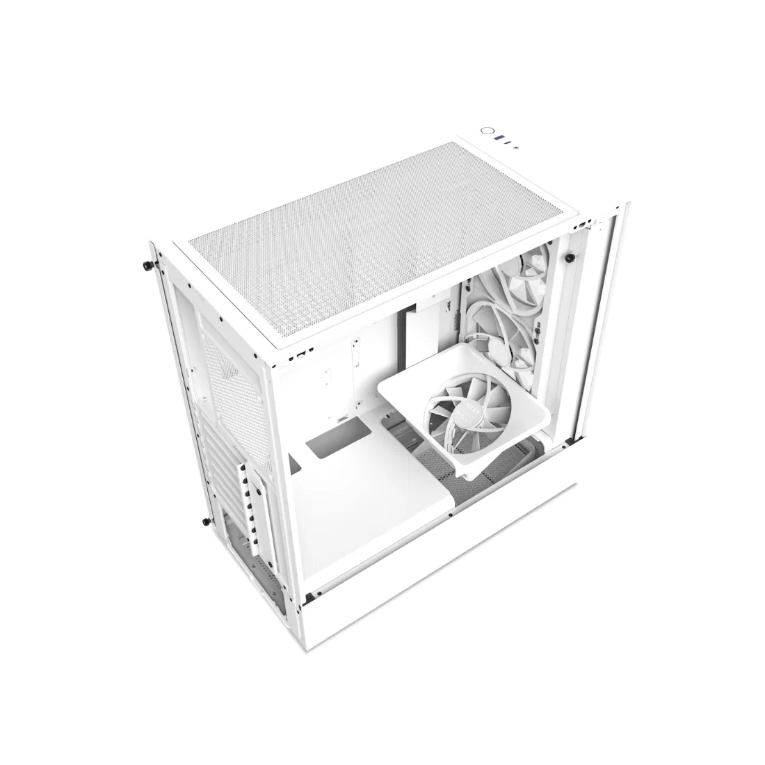 Компьютерный корпус NZXT H5 Elite CC-H51EW-01 White без Б/П фото 3