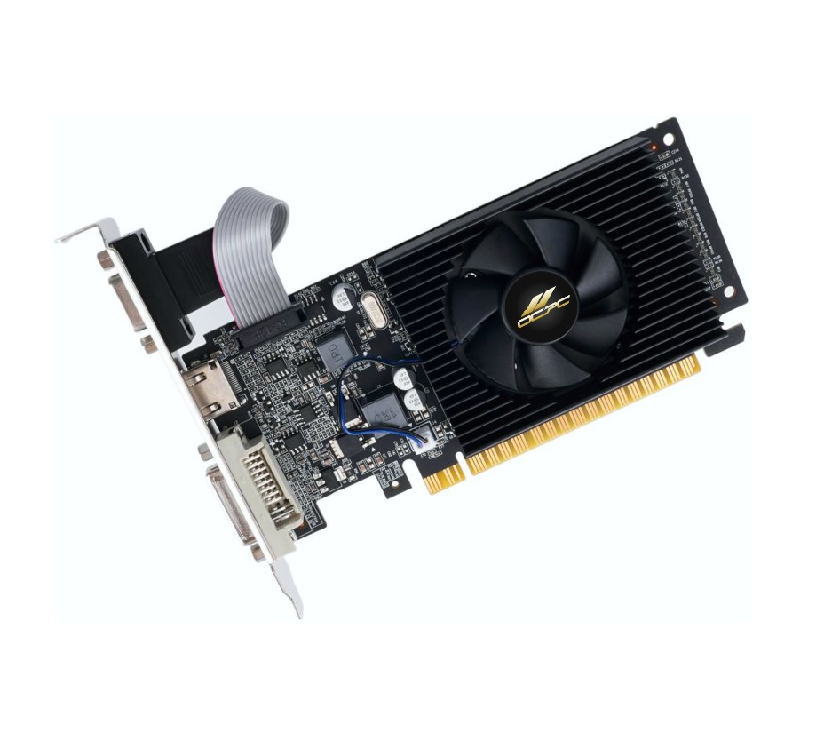 Видеокарта OCPC GeForce GT 210 XE Low Profile 1GB DDR3 (OCVNGT210G1XE)