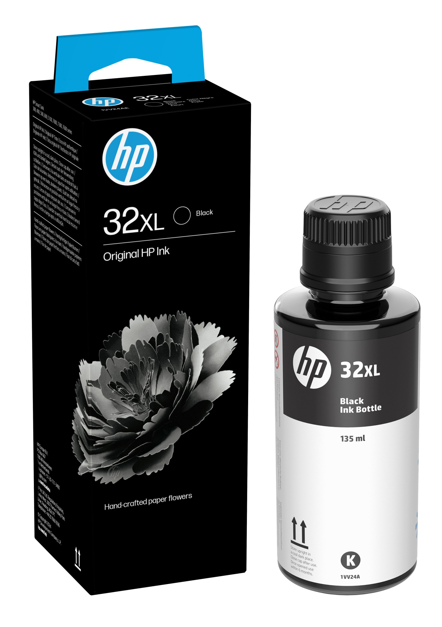 Чернила HP 32XL, Black (1VV24AE), для Smart Tank 300 / 400 / 500 / 600 / 5100 / 7000 / 7300 / 7600 series