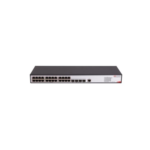Коммутатор Hikvision DS-3E2728-HI-24T4X, 24 порта 1 Гбит/с, 4×SFP+, управляемый L2+ — купить в Казахстане | neom.kz