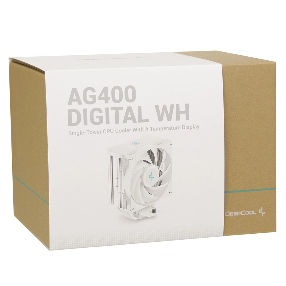 Кулер DeepCool AG400 Digital WH – купить недорого с доставкой по Алматы и Казахстану фото 5