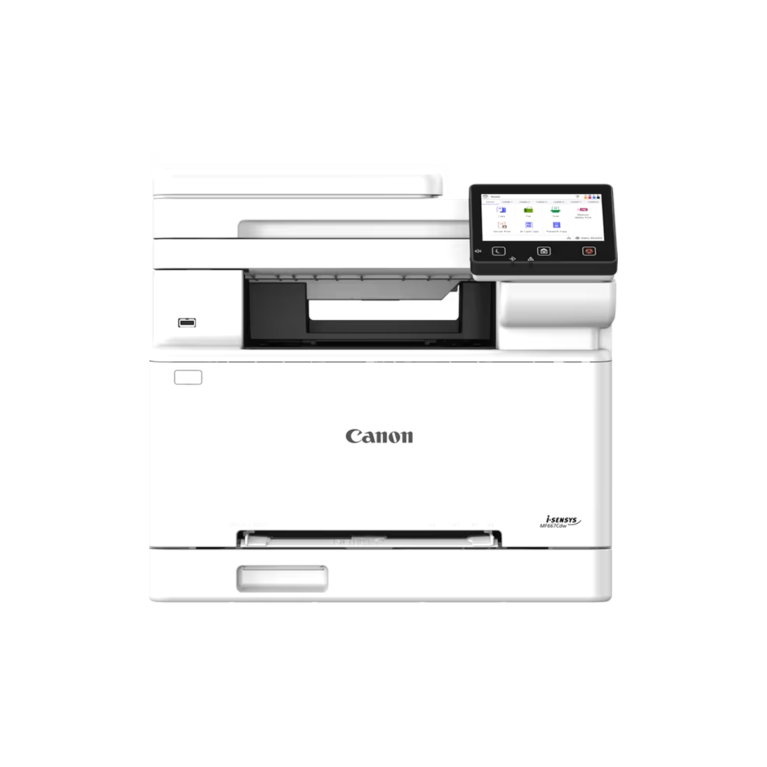 МФУ лазерное цветное Canon i-SENSYS MF667Cdw, A4, 25 стр/мин, дуплекс, Wi-Fi (6928C001AA)