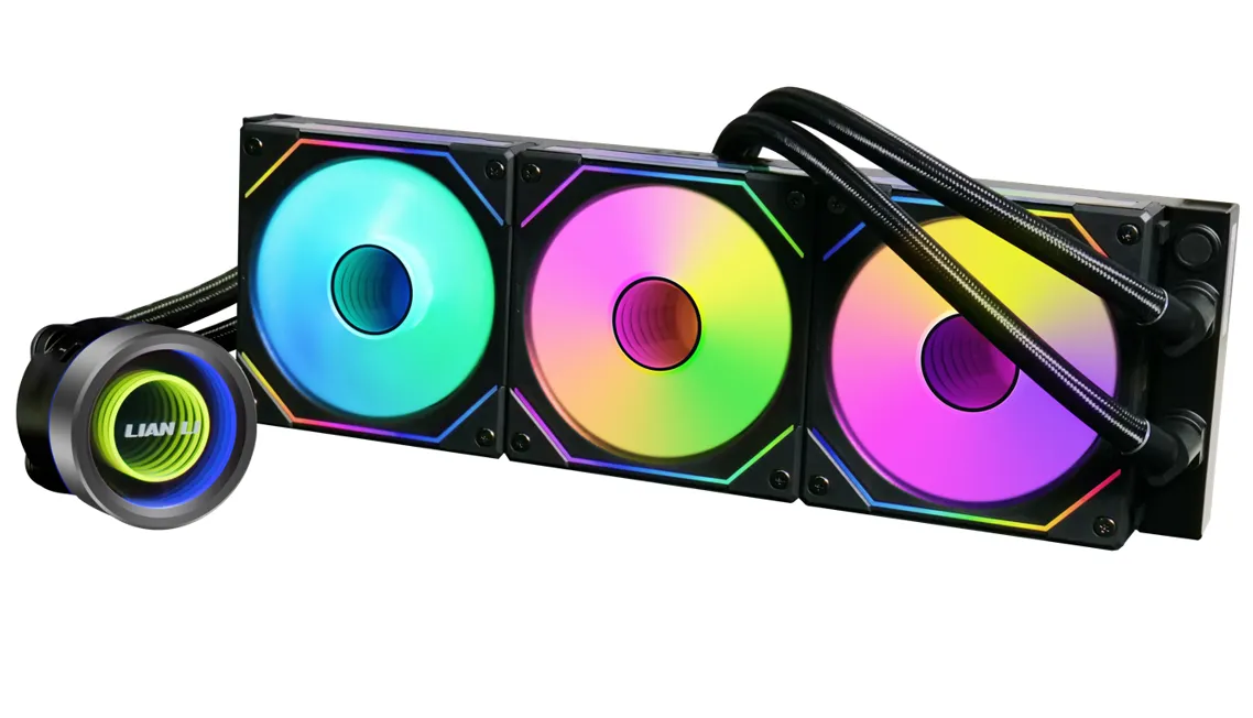 Водяное охлаждение для CPU Lian Li GA II Trinity 360 SL-INF, ARGB 3x120см Black G89.GA2T36INB.00 – купить недорого с доставкой по Алматы и Казахстану