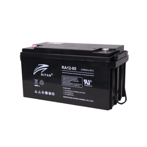 Аккумуляторная батарея Ritar RA12-65 12В 65 Ач – купить недорого с доставкой по Алматы и Казахстану