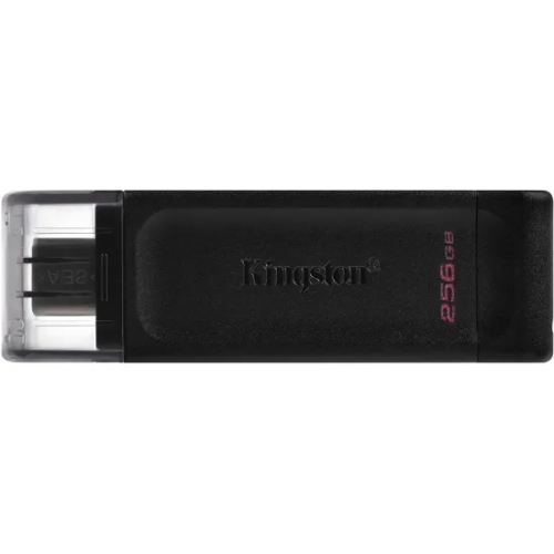 Флэш-накопитель Kingston 256Gb USB-C 3.2 Data Traveler 70 (Black) – купить недорого с доставкой по Алматы и Казахстану