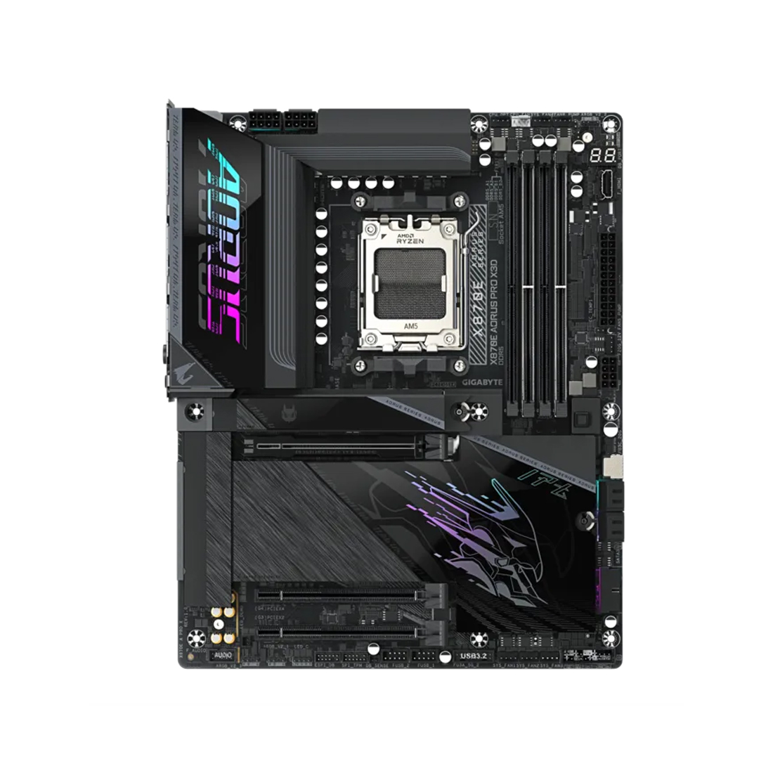 Материнская плата Gigabyte X870E A PRO X AM5 X870E DDR5 ATX фото 2
