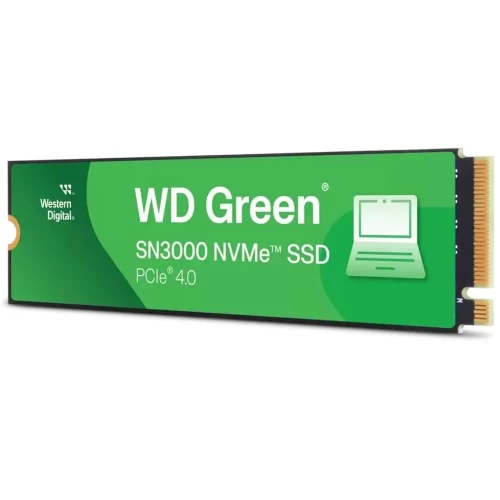 SSD-накопитель Western Digital Green SN3000 1TB M.2 2280 PCIe 4.0 NVMe OEM (WDS100T4G1E)