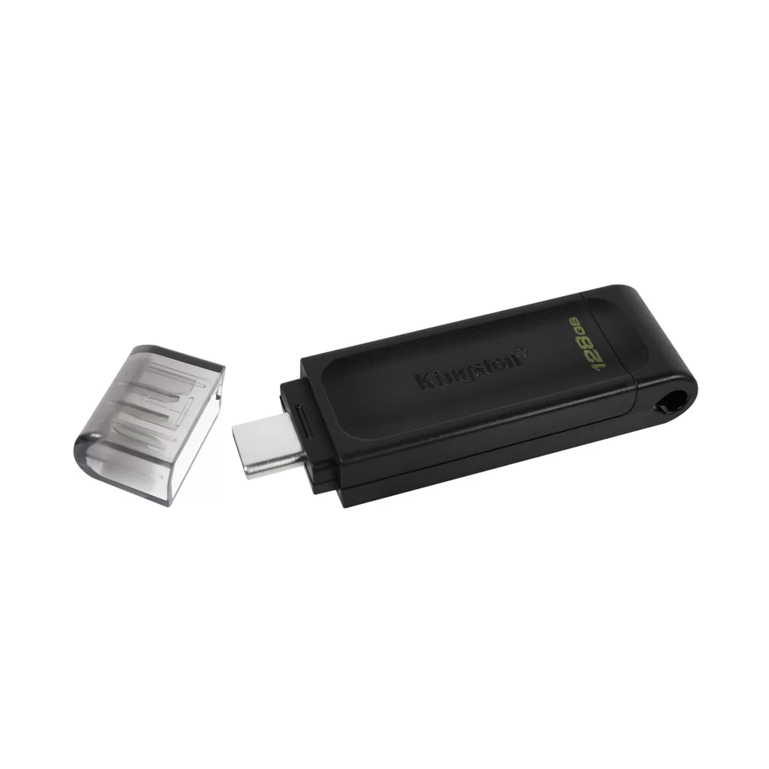 USB-накопитель Kingston DT70/128GB Type-C 128GB Чёрный – купить недорого с доставкой по Алматы и Казахстану
