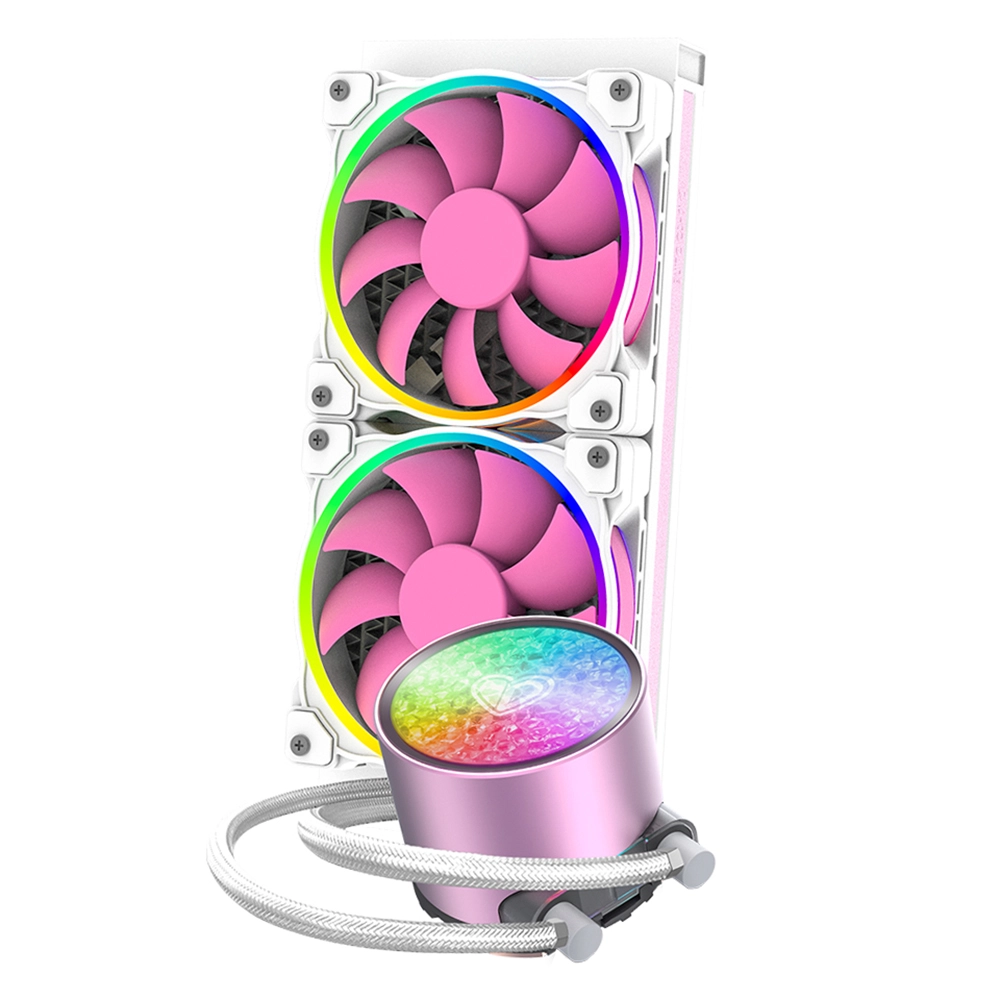 Система водяного охлаждения ID-Cooling Pinkflow 240 Diamond Purple 240 мм – купить недорого с доставкой по Алматы и Казахстану