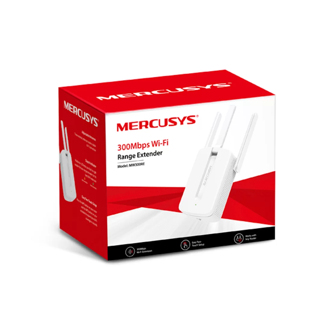 Усилитель Wi-Fi Mercusys MW300RE, настенная – купить недорого с доставкой по Алматы и Казахстану