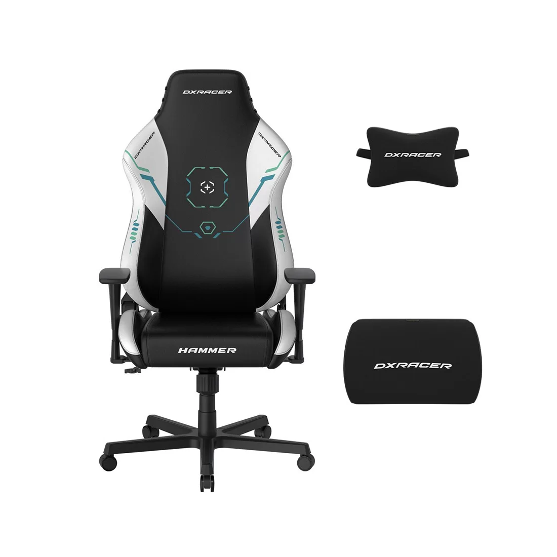 Компьютерное кресло DX Racer Hammer Black-White – купить недорого с доставкой по Алматы и Казахстану
