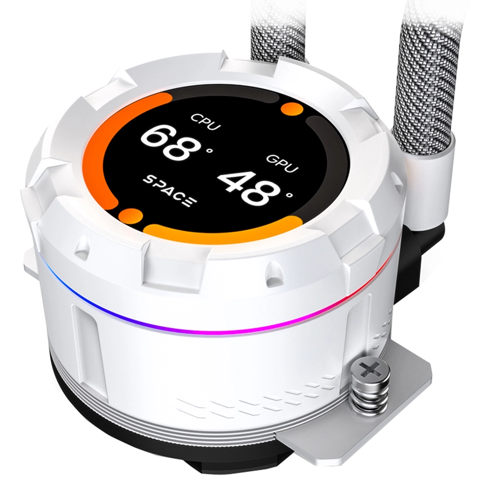 Система водяного охлаждения ID-Cooling SL360 XE White 360 мм – купить недорого с доставкой по Алматы и Казахстану фото 5