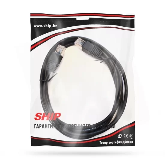 Патч Корд SHIP Cat.5e FTP LSZH RJ-45 3 м S4025BK0300-P – купить недорого с доставкой по Алматы и Казахстану
