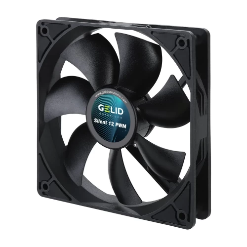 Вентилятор для корпуса Gelid SILENT 12 Hydro Dynamic 120 мм Black (FN-PX12-16) — купить в Казахстане | neom.kz