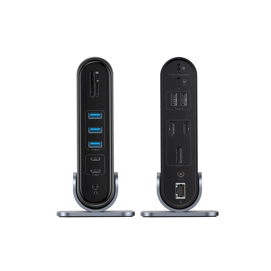 Док-станция Baseus UnionJoy 17-Port Triple Grey (B00532304811-00) – купить недорого с доставкой по Алматы и Казахстану