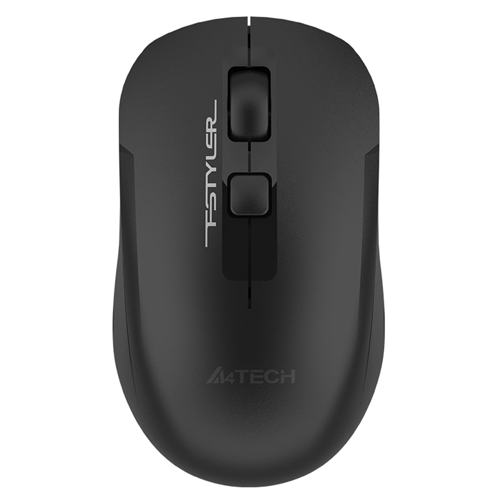 Мышь беспроводная A4tech Fstyler FG16S, 4 кнопки, 2000 dpi, чёрная – купить недорого с доставкой по Алматы и Казахстану