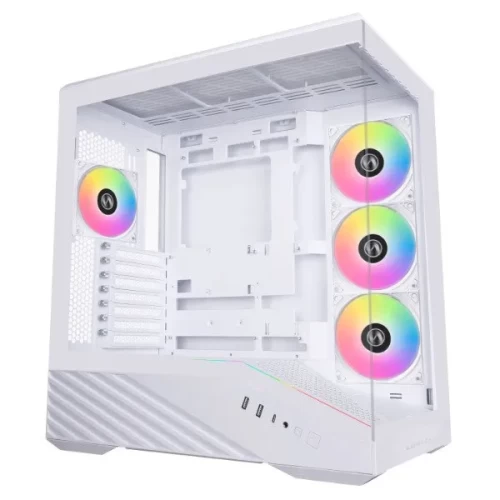 Корпус Lian Li Vector V100RW, Midi Tower, белый, без БП