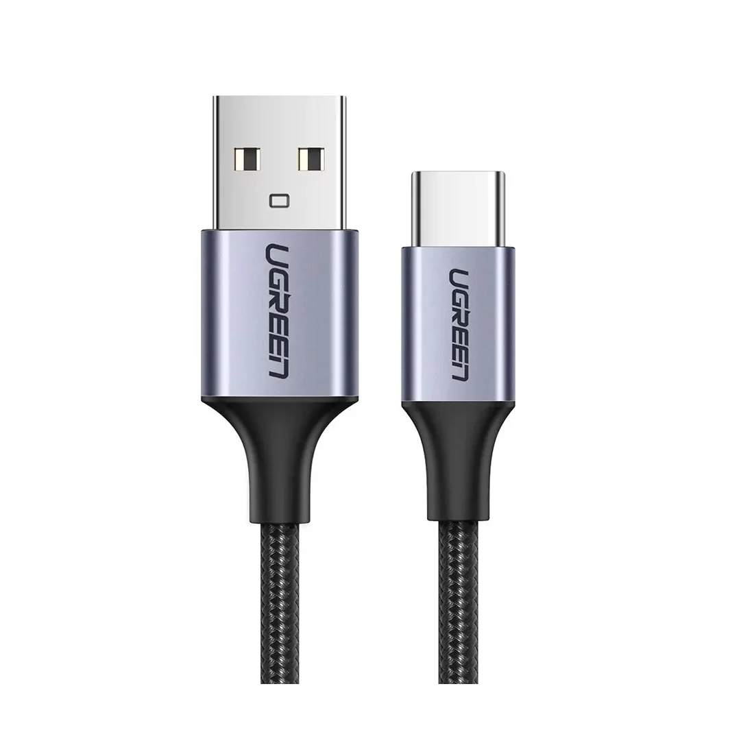 Интерфейсный кабель Ugreen US288/60126 USB-A на USB-C 18W 1 м Чёрный – купить недорого с доставкой по Алматы и Казахстану