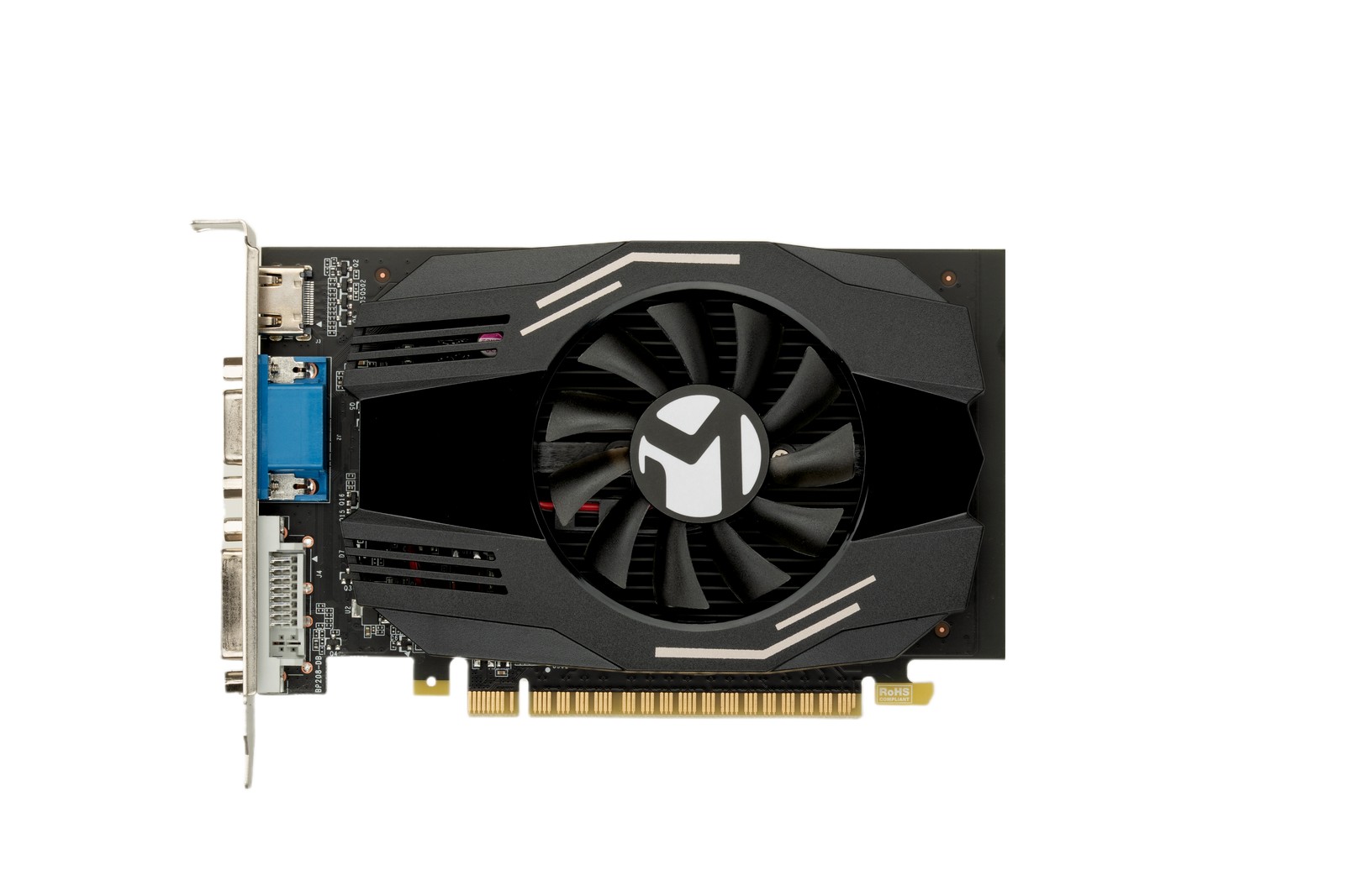 Видеокарта MaxSun MS-GT730 PH 2G, 1хHDMI+1xDVI+1xVGA, 2GB GDDR3 64bit, PCIe